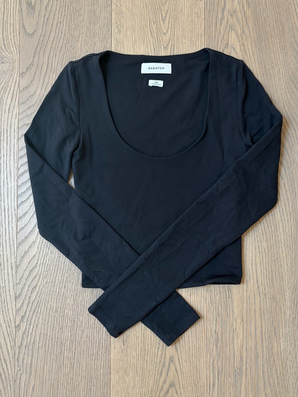 Aritzia Babaton Contour Scoopneck Longsleeve